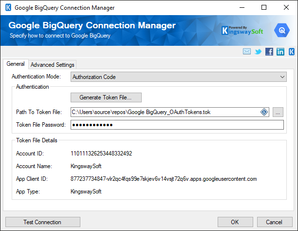 SSIS Google BigQuery Connection Manager